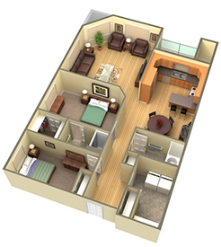 3D Floor Plans